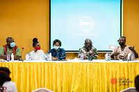 The panel of creative arts stakeholders at the creative arts career fair