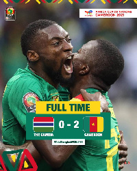 Karl Toko Ekambi has now scored five goals in the ongoing AFCON