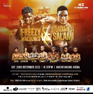 McBones will fight Salami on Saturday