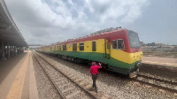 The Accra-Tema passenger train service resumed on Monday, July 18