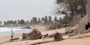 No relief items were sent to the victims five days after the tidal waves hit the area