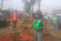 Madam Jennifer Dede Afagbedzi, MCE of La-Nkwantanang-Madina Municipal Assembly