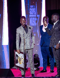 Qweku Glover at Ghana National Gospel Music Awards 2022