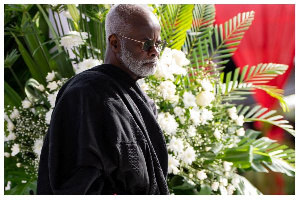 Dr Paa Kwesi Nduom at the funeral of late Theresa Kufuor