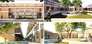 Architectural designs of some of the Agenda 111 hospitals