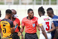 Referee Daniel Laryea (M) will officiate the game between Accra Hearts of Oak and Asante Kotoko