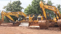 Tepa-Goaso road under construction