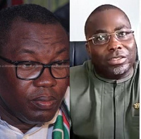 NDC National Chairman, Samuel Ofosu Ampofo and Charles Bissue