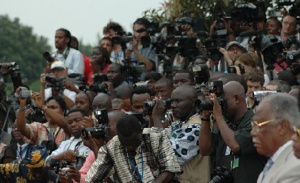 Pressmen at an event