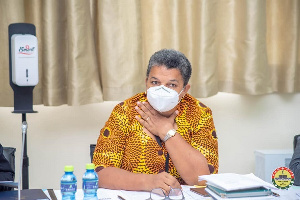 Member of Parliament for Awutu Senya West, Gizella Tetteh Agbotui