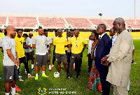 Black Stars of Ghana will hold their last training on Friday at the Accra Sports Stadium