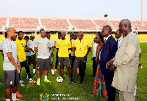 Black Stars of Ghana will hold their last training on Friday at the Accra Sports Stadium