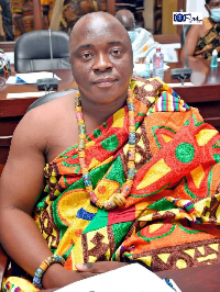 Togbe Dorglo Anumah VI, the Paramount Chief of the Avenor Traditional Area