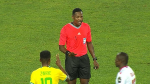 Ghanaian referee Daniel Laryea