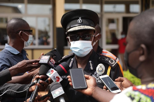 (COP) Kwesi Mensah Duku is the Ashanti Regional Police Commander