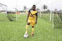 Medeama striker Ahmed Toure