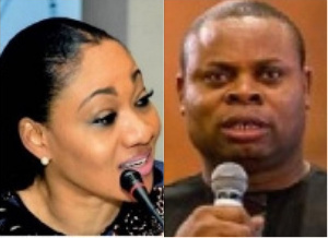 Franklin Cudjoe (right), Jean Mensa (left)