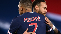 Neymar tare da Mbappe