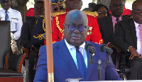 President Akufo-Addo addressing the gathering