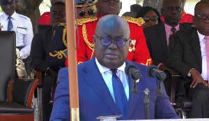 President Akufo-Addo addressing the gathering