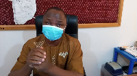 Victor Ahiaba, District Health Director of Krachi West district in the Oti region