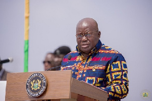 President Akufo Addo Delivering His Address At The Ceremony