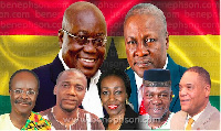 Presidential candidates for December 7 elections.