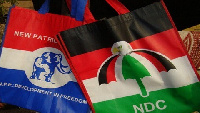 The two main political parties, New Patriotic Party (NPP) and the National Democratic Congress (NDC)