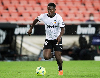 Valencia player, Yunus Musah