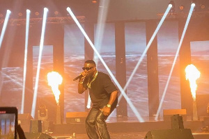 Sarkodie in his elements