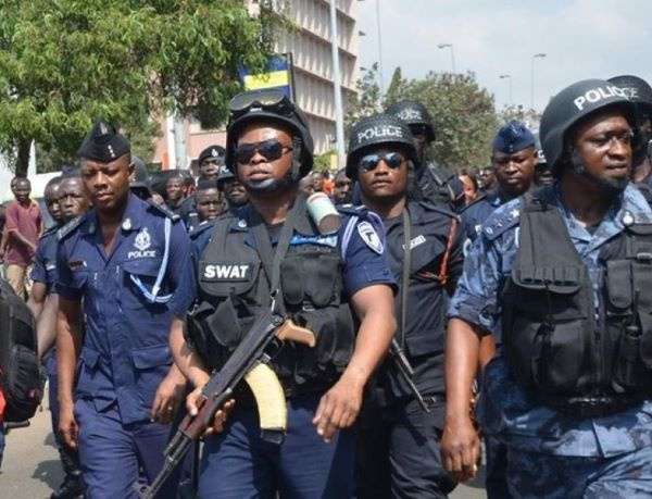 Personnel of the Ghana Police Service