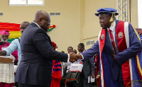 Professor Afful Broni was sworn into office by President Akufo-Addo last year