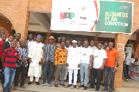 Participants from one of the training sessions