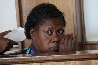 Rosemary Namubiru, accused of pricking a baby with a contaminated cannula