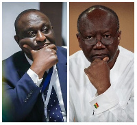 Former Trade Minister, Alan Kyerematen and Finance Minister, Ken Ofori-Atta