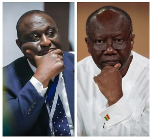 Former Trade Minister, Alan Kyerematen and Finance Minister, Ken Ofori-Atta