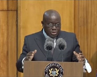 President Akufo-Addo has pledged to pursue the fight against 'galamsey'