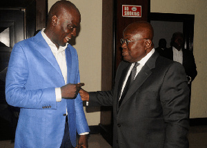 President Akufo-Addo and Minority Leader Haruna Iddrisu