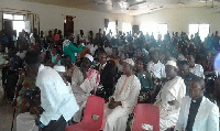 Assembly members at the confirmation sitting of the Assembly