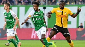 Majeed Ashimeru in action for  St Gallen