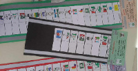 Specimen ballot paper for 2019 election