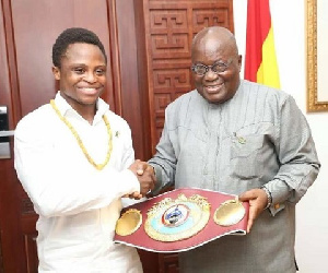 Dogboe Akufo Addo Wbo