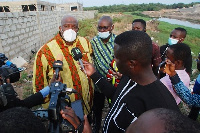 They essentially cleaned up the big drain from Kaukudi around Nima/Maamobi slums