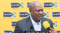 Ex-President Mahama was speaking on the sidelines of the World Economic Forum