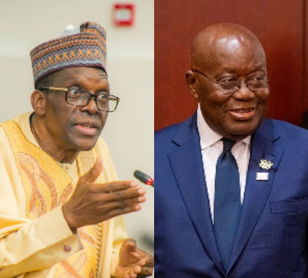 Alban Sumana Kingsford Bagbin and Nana Addo Dankwa Akufo-Addo