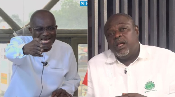 Kennedy Agyapong and Koku Anyidoho