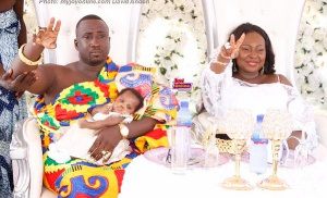 The baby was gifted with 500 Tullow Oil shares