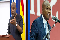 Information Minister, Kojo Oppong Nkrumah and MP for North Tongu Samuel Okudzeto Ablakwa