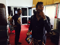 Gyan arrives in Dubai with brother Baffour Gyan