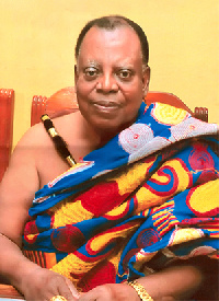 Paramount Chief of Asante Asokore, Nana Prof S.K.B Asante